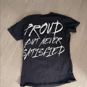 Alphalete Proud but Never Satisfied Fitted Tee